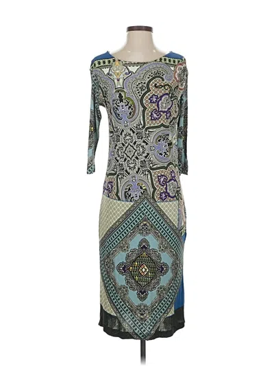 Pre-owned Etro Casual Dress In Green