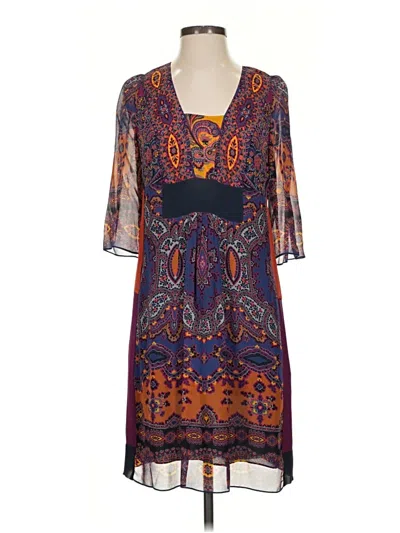 Pre-owned Etro Casual Dress In Purple