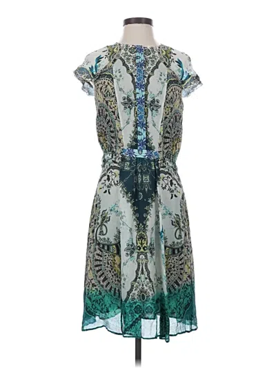 Pre-owned Etro Casual Dress In Teal