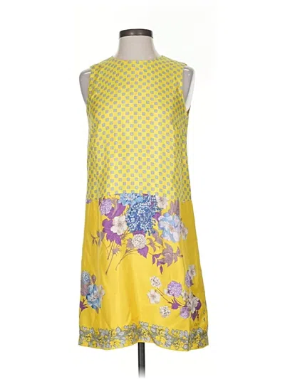 Pre-owned Etro Casual Dress In Yellow