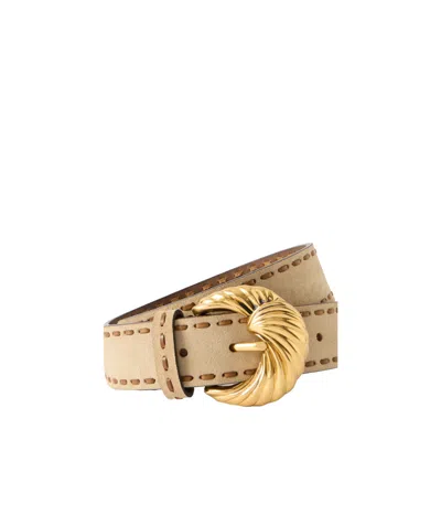 Etro Casual Leather Belt In Brown