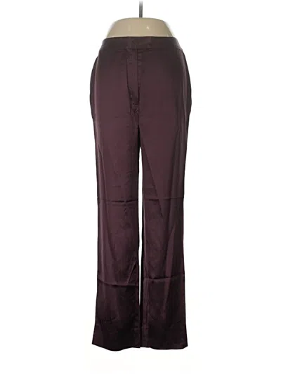 Pre-owned Etro Casual Pants In Burgundy
