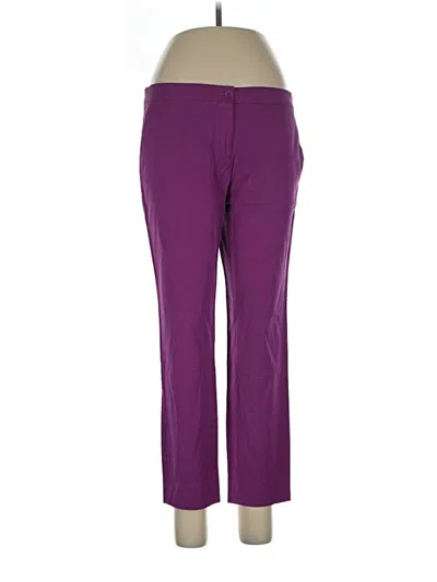 Pre-owned Etro Casual Pants In Purple