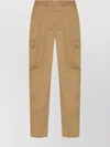 Etro Casual Straight Fit Cargo Trousers Men In Brown