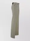 Etro Casual Trousers Embroidered Detail In Gray