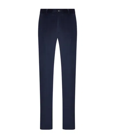 Etro Casual Trousers With Belt Loops In Blue