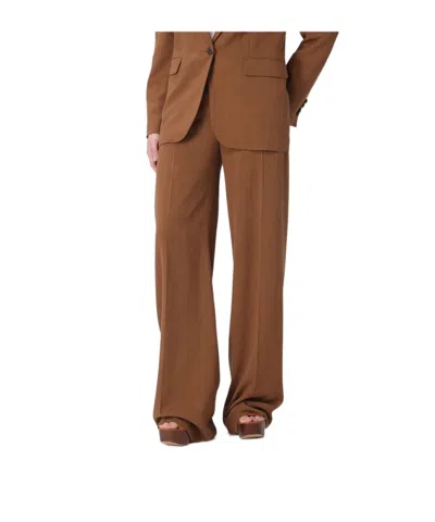 Etro Casual Trousers With Belt Loops In Brown