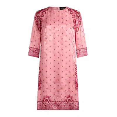 ETRO CASUAL WOMAN CLOTHES ETRO - KNEE DRESSES WOMAN - PINK