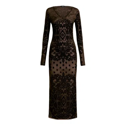 ETRO CASUAL WOMAN CLOTHES ETRO - MRW MIDI DRESSES WOMAN - BLACK