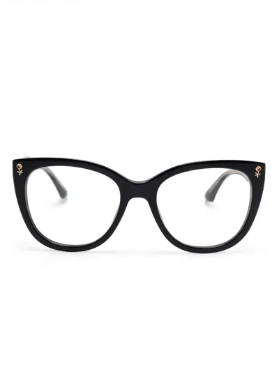 Etro Cat-eye Frame Glasses In Black