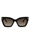 Etro Square-frame Sunglasses In Black