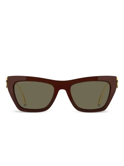 Etro Cat-eye Sunglasses In Brown