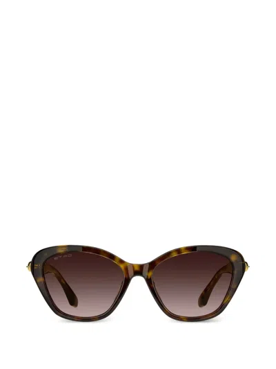Etro Cat-eye Sunglasses In Brown