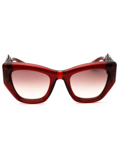 Etro Cat Eye Women's Sunglasses - Mini Style In Burgundy