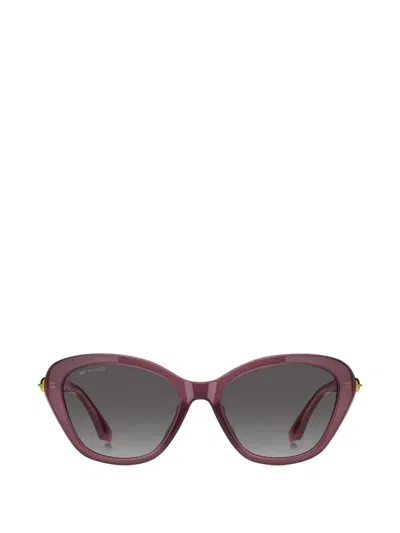 Etro Cat-eye Frame Sunglasses In Red