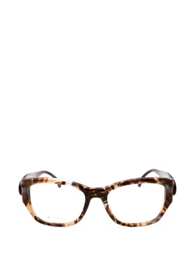 Etro Cat-eye Glasses In Burgundy