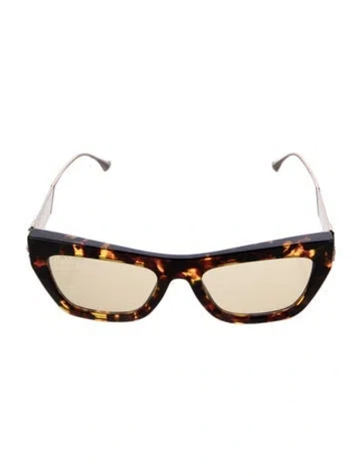 Pre-owned Etro Cat-eye Tinted Sunglasses In Brown