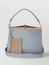 ETRO CHAIN LINK STRAP SHOULDER BAG WITH GOLD-TONE HARDWARE