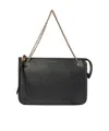 Etro Chain Shoulder Bag In Black