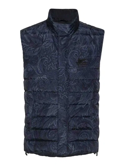 ETRO CHAQUETA CASUAL - AZUL