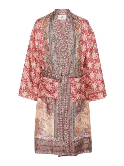 Etro Outerwear In Orange
