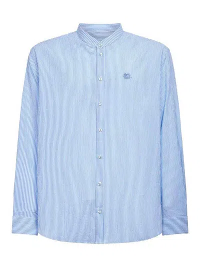Etro Casual Jacket In Blue