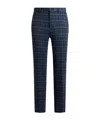 Etro Inspect Standard Trousers In Blue