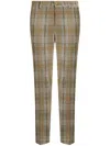 Etro Tailored Checked Trousers