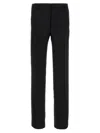 Etro Check Wool Trousers Pants Black