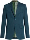 Etro Checked Blazer In Multi