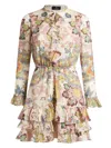 Etro Mini Dresses Clothing In Neutrals