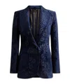 Etro Chenille Jacquard Jacket In Black