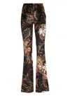 Etro Paisley High-rise Flared Jeans In Black