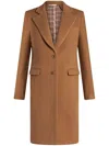 Etro Logo-engraved Buttons Coat In M1826