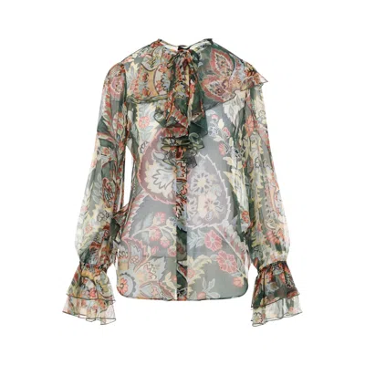 ETRO ETRO CHIFFON SHIRT WOMEN