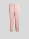Etro Cotton Chino Trousers In Rosa