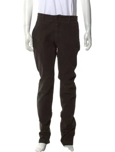 Pre-owned Etro Chinos In Brown