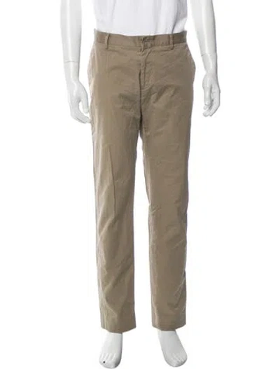Pre-owned Etro Chinos In Neutrals