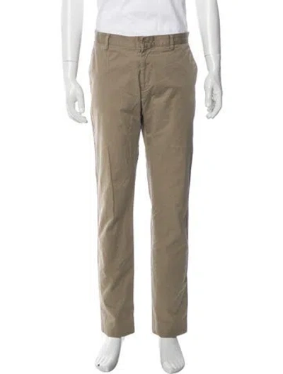 Pre-owned Etro Chinos In Neutrals