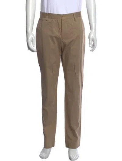 Pre-owned Etro Chinos In Neutrals