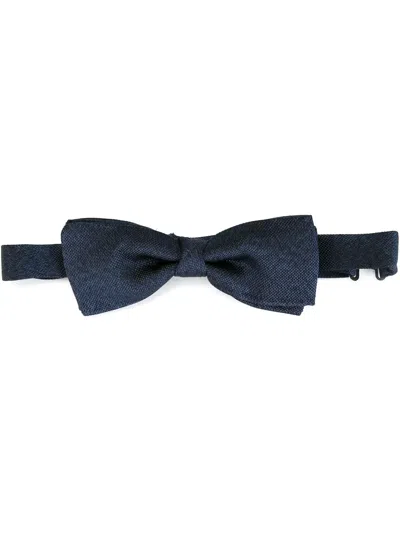 Etro Classic Bow Tie In Blue