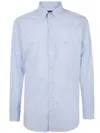 Etro Tailored Shirt Button Down Collar Long Sleeves In Blue