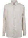 Etro Tailored Shirt Button Down Collar Long Sleeves In Neutral