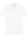 Etro Men Pegaso-embroidered Polo Shirt In White