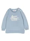 ETRO ETRO SWEATERS CLEAR BLUE
