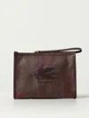Etro Clutch  Woman Color Brown In 棕色