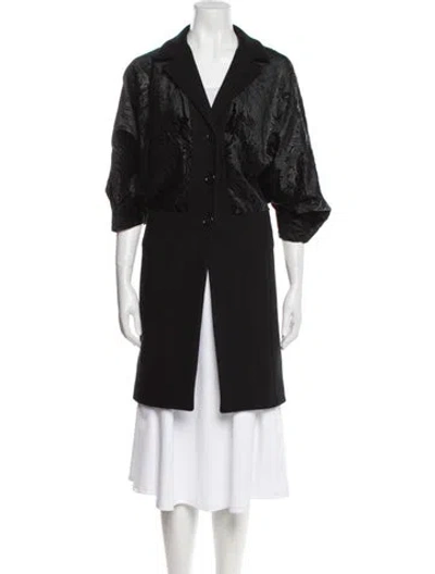 Pre-owned Etro Coat In Black