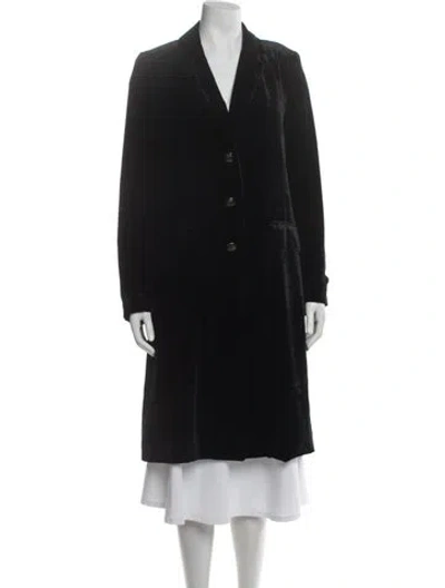 Pre-owned Etro Coat In Black