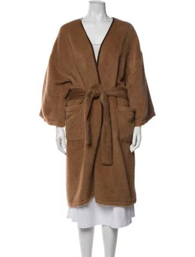 Pre-owned Etro Coat In Brown