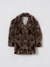 Etro Coat  Kids Color Brown In Brown